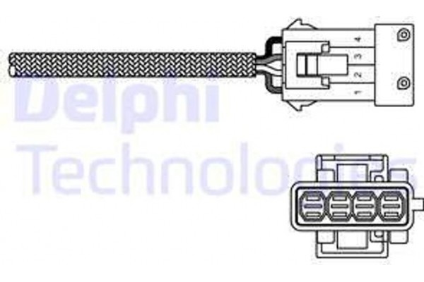 Delphi Αισθητήρας Λάμδα - ES10795-12B1