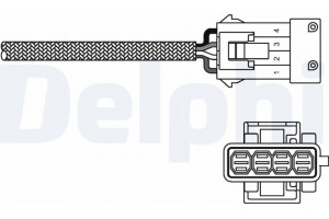 Delphi Αισθητήρας Λάμδα - ES10795-12B1