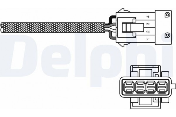 Delphi Αισθητήρας Λάμδα - ES10795-12B1