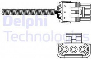 Delphi Αισθητήρας Λάμδα - ES10969-12B1