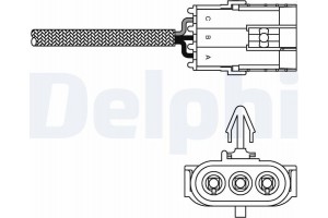 Delphi Αισθητήρας Λάμδα - ES10970-12B1