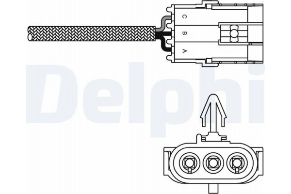 Delphi Αισθητήρας Λάμδα - ES10970-12B1