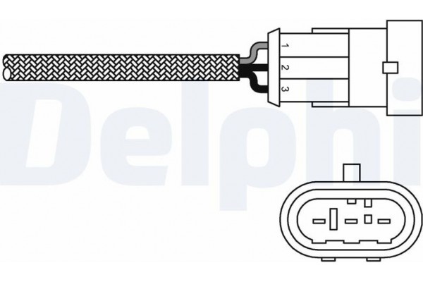 Delphi Αισθητήρας Λάμδα - ES10971-12B1 Delphi Αισθητήρας Λάμδα - ES10971-12B1