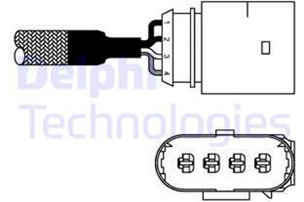 Delphi Αισθητήρας Λάμδα - ES10981-12B1