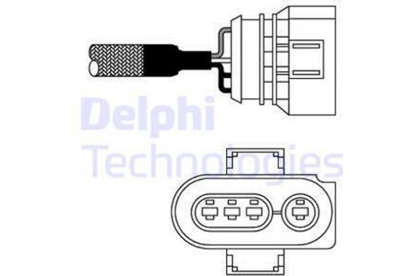 Delphi Αισθητήρας Λάμδα - ES10987-12B1