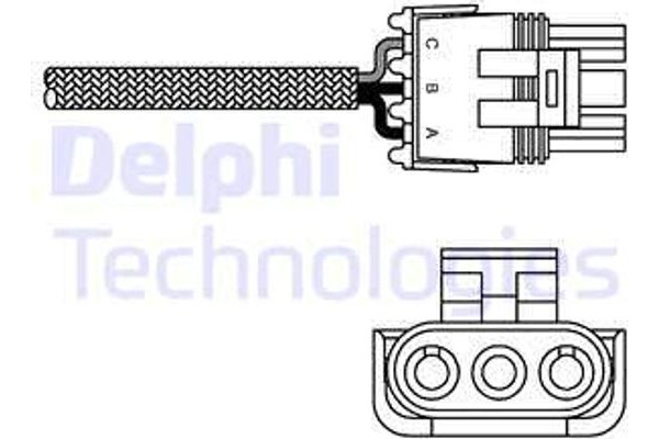 Delphi Αισθητήρας Λάμδα - ES10990-12B1