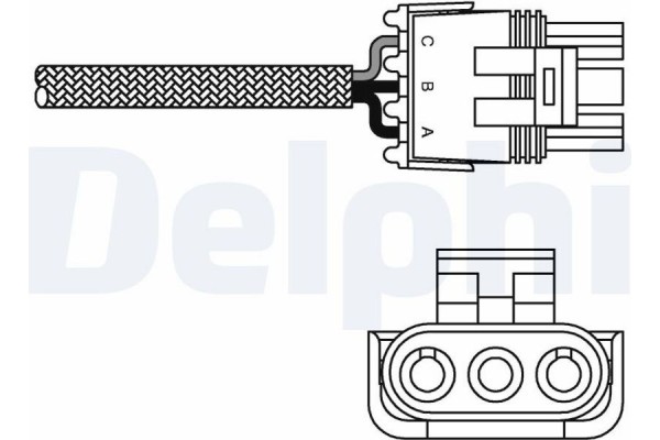 Delphi Αισθητήρας Λάμδα - ES10990-12B1