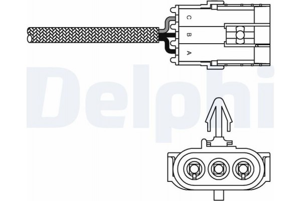 Delphi Αισθητήρας Λάμδα - ES10992-12B1