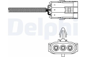 Delphi Αισθητήρας Λάμδα - ES10995-12B1