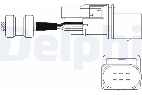 Delphi Αισθητήρας Λάμδα - ES11014-12B1