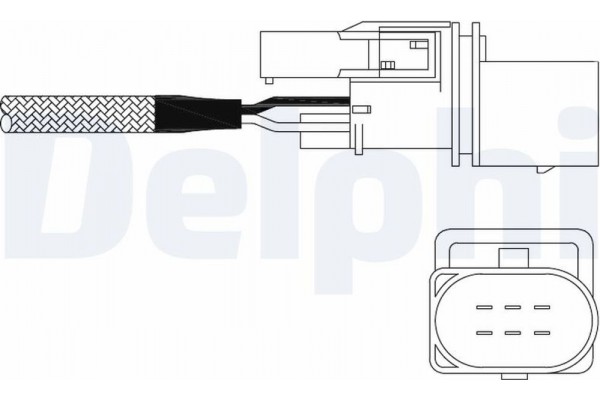 Delphi Αισθητήρας Λάμδα - ES11026-12B1