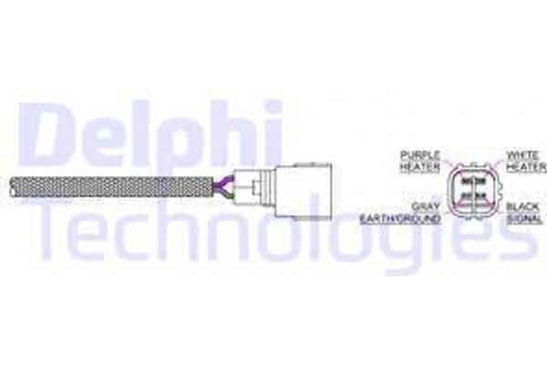 Delphi Αισθητήρας Λάμδα - ES20059-12B1