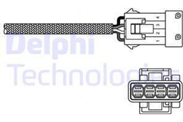 Delphi Αισθητήρας Λάμδα - ES20230-12B1