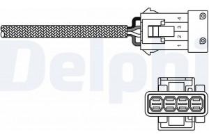 Delphi Αισθητήρας Λάμδα - ES20230-12B1