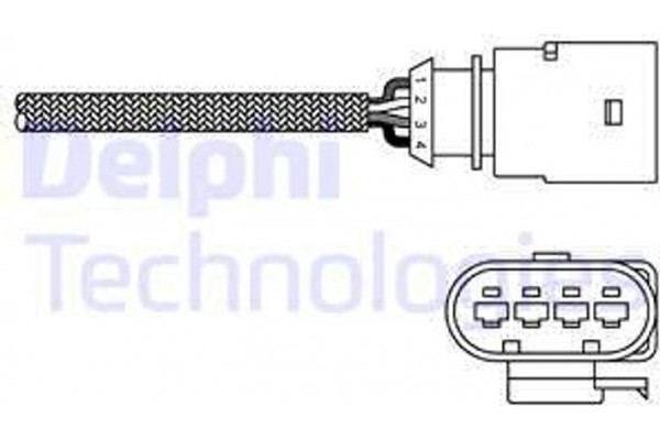 Delphi Αισθητήρας Λάμδα - ES20289-12B1