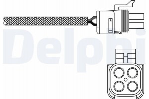 Delphi Αισθητήρας Λάμδα - ES20290-12B1