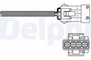 Delphi Αισθητήρας Λάμδα - ES20293-12B1