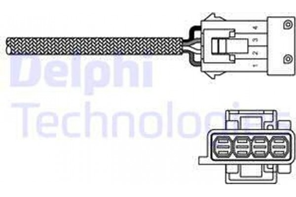 Delphi Αισθητήρας Λάμδα - ES20307-12B1