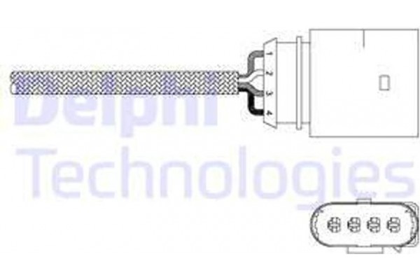 Delphi Αισθητήρας Λάμδα - ES20338-12B1