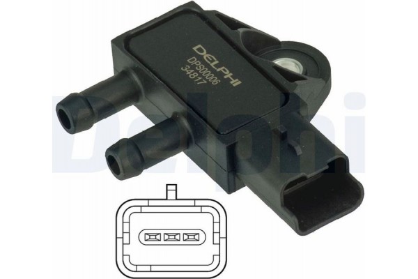 Delphi Αισθητήρας, Πίεση Καυσαερίων - DPS00006