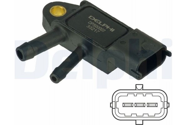 Delphi Αισθητήρας, Πίεση Καυσαερίων - DPS00007