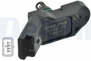 Delphi Aισθητήρας, Πίεση Υπερπλήρωσης - PS10128