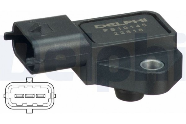 Delphi Aισθητήρας, Πίεση Υπερπλήρωσης - PS10145