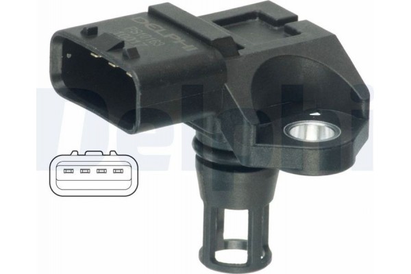 Delphi Aισθητήρας, Πίεση Υπερπλήρωσης - PS10163