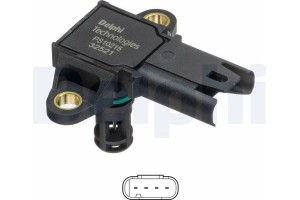 Delphi Aισθητήρας, Πίεση Υπερπλήρωσης - PS10215