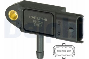Delphi Aισθητήρας, Πίεση Υπερπλήρωσης - PS10228