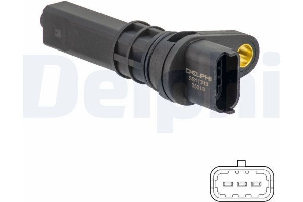 Delphi Αισθητήρας, Στροφές Τροχού - SS11313