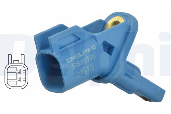 Delphi Αισθητήρας, Στροφές Τροχού - SS20095