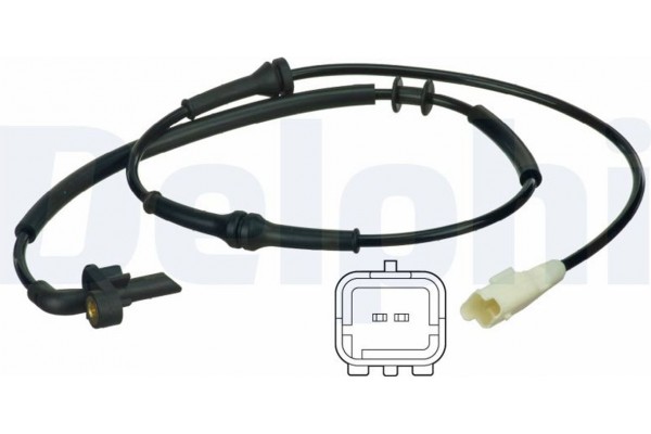 Delphi Αισθητήρας, Στροφές Τροχού - SS20348 Delphi Αισθητήρας, Στροφές Τροχού - SS20348
