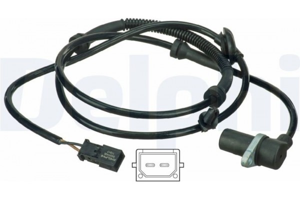 Delphi Αισθητήρας, Στροφές Τροχού - SS20406