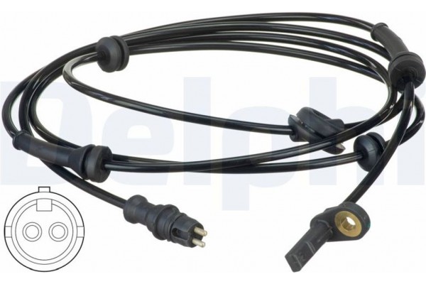 Delphi Αισθητήρας, Στροφές Τροχού - SS20484 Delphi Αισθητήρας, Στροφές Τροχού - SS20484