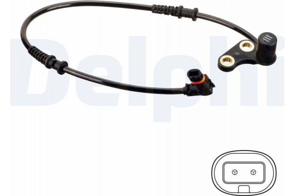 Delphi Αισθητήρας, Στροφές Τροχού - SS20492 Delphi Αισθητήρας, Στροφές Τροχού - SS20492