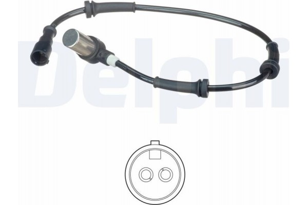 Delphi Αισθητήρας, Στροφές Τροχού - SS20503