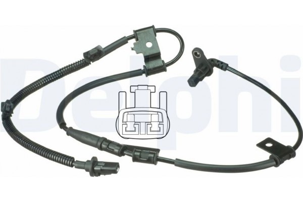 Delphi Αισθητήρας, Στροφές Τροχού - SS20504