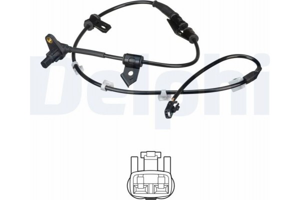 Delphi Αισθητήρας, Στροφές Τροχού - SS20530 Delphi Αισθητήρας, Στροφές Τροχού - SS20530