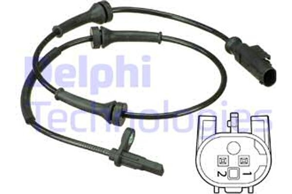 Delphi Αισθητήρας, Στροφές Τροχού - SS20540