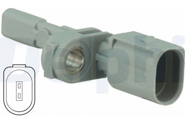Delphi Αισθητήρας, Στροφές Τροχού - SS20599 Delphi Αισθητήρας, Στροφές Τροχού - SS20599