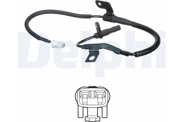 Delphi Αισθητήρας, Στροφές Τροχού - SS20621 Delphi Αισθητήρας, Στροφές Τροχού - SS20621