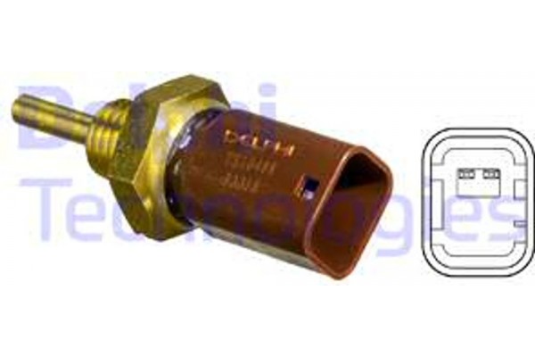 Delphi Αισθητήρας, θερμοκρ. Ψυκτικού Υγρού - TS10488