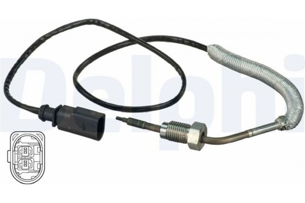 Delphi Αισθητήρας, Θερμοκρασία Καυσαερίων - TS30089