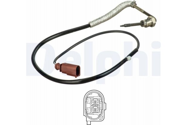 Delphi Αισθητήρας, Θερμοκρασία Καυσαερίων - TS30152