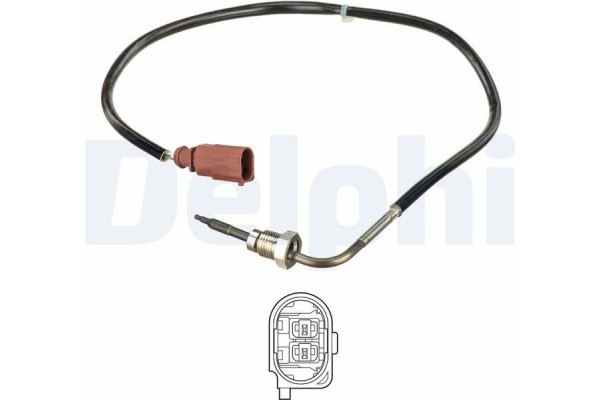 Delphi Αισθητήρας, Θερμοκρασία Καυσαερίων - TS30154