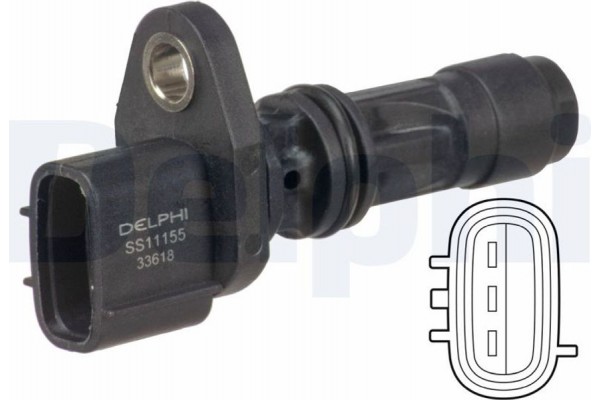 Delphi Αισθητήρας, Θέση εκκεντροφ. Άξονα - SS11155