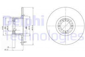 Delphi Δισκόπλακα - BG2081