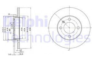 Delphi Δισκόπλακα - BG2116
