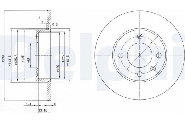 Delphi Δισκόπλακα - BG2117